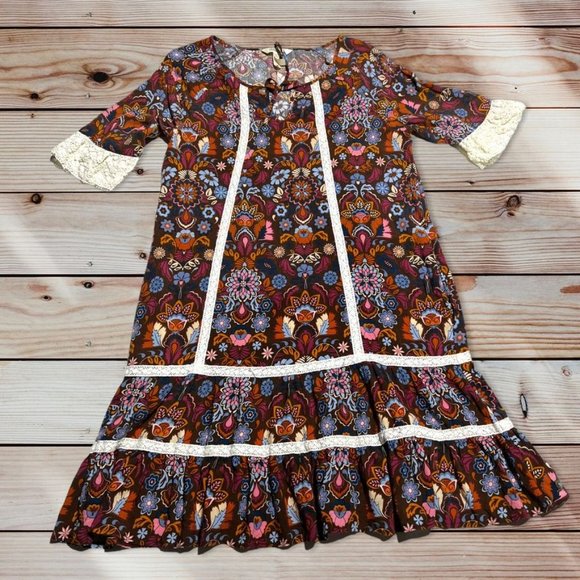 Matilda Jane Floral Dress Size Medium - Picture 7 of 7